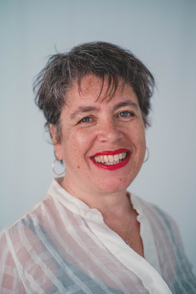 Anna Feuchtwang smiling