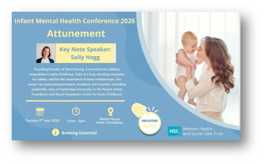 Promotional advert for Infant Mental Health Conference 2026