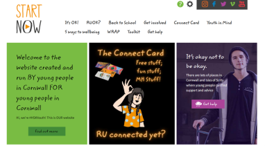 HeadStart kernow web page