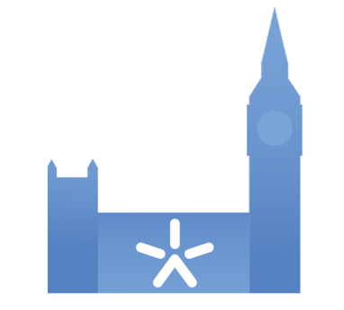 A graphic of the Houses of Parliament with the NCB icon inside.