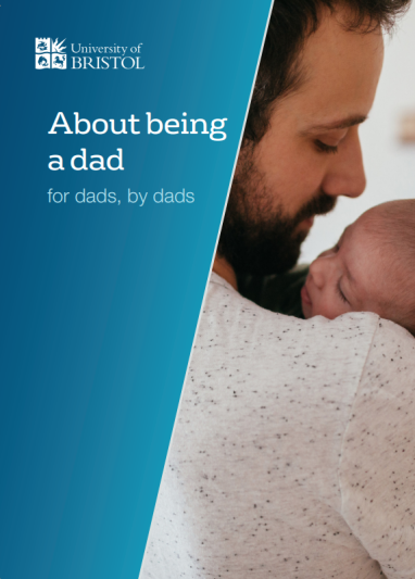 Front cover of booklet about being a dad