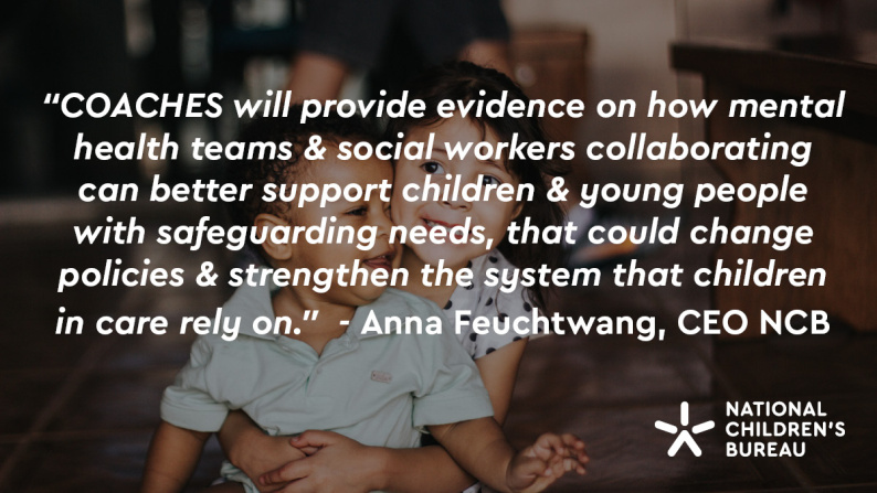 Quote from NCB CEO Anna Feuchtwang on launch of COACHES