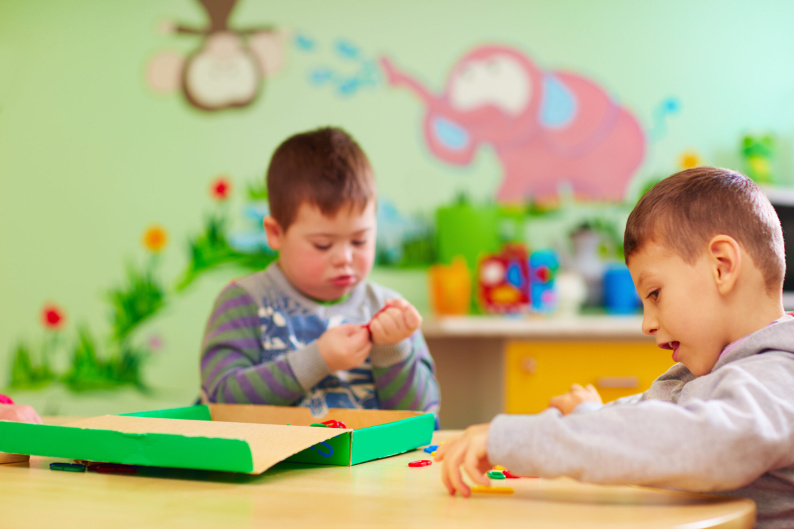 SEND early years children in an educational setting