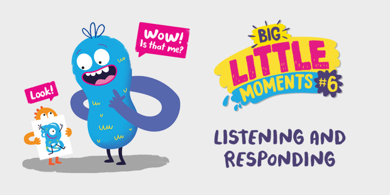 Big Little Moments social media graphic 2