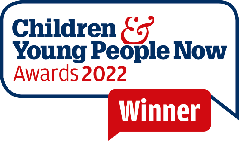 The CYPNow award logo