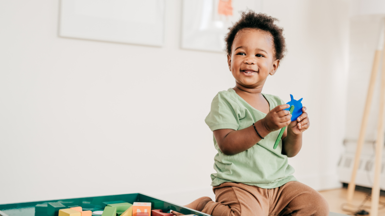 Early Years child playing