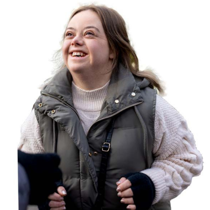 Young person with SEND smiling