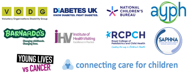 Logos of children's sector organisations supporting the Tobacco and Vapes Bill